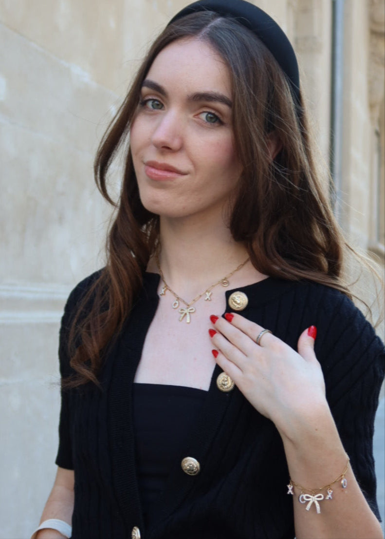 Collier à charms XOXO