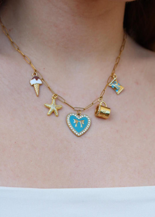 Collier à charms "Espresso"