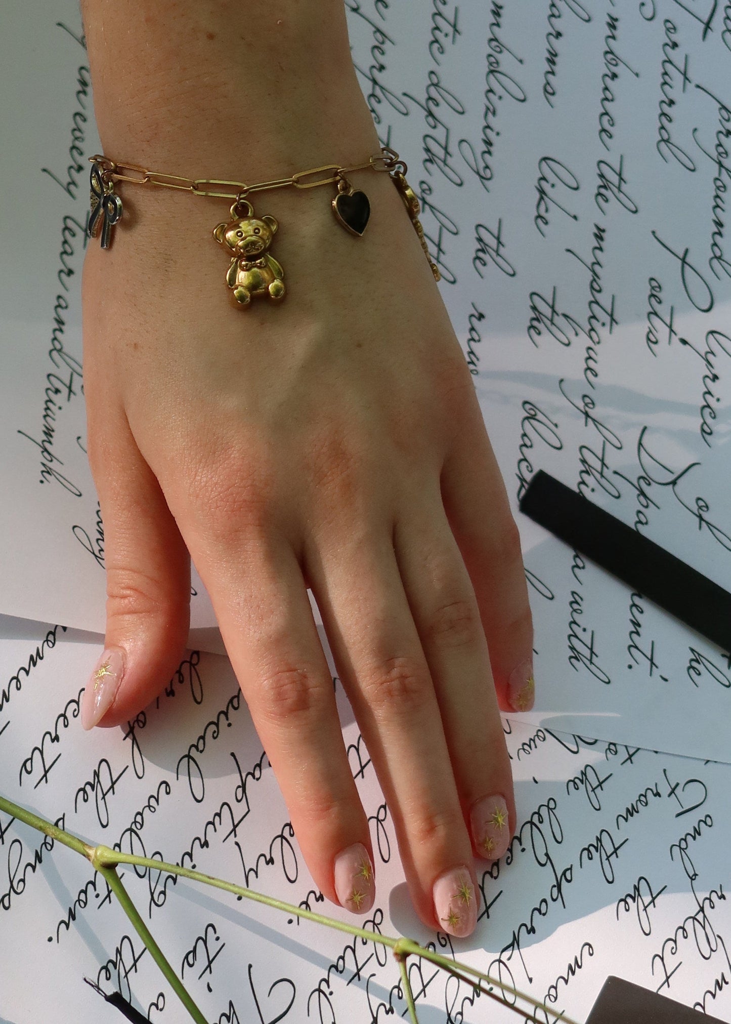 Bracelet à charms "TTPD" (Xoxo Jewels Version)