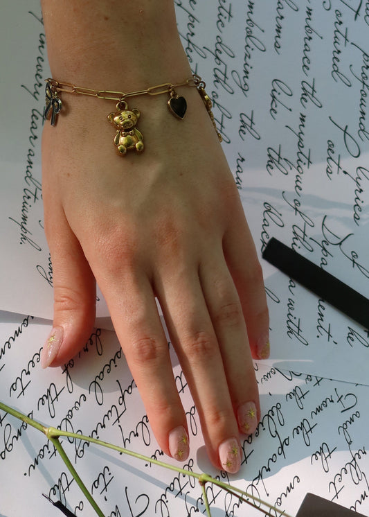 Bracelet à charms "TTPD" (Xoxo Jewels Version)