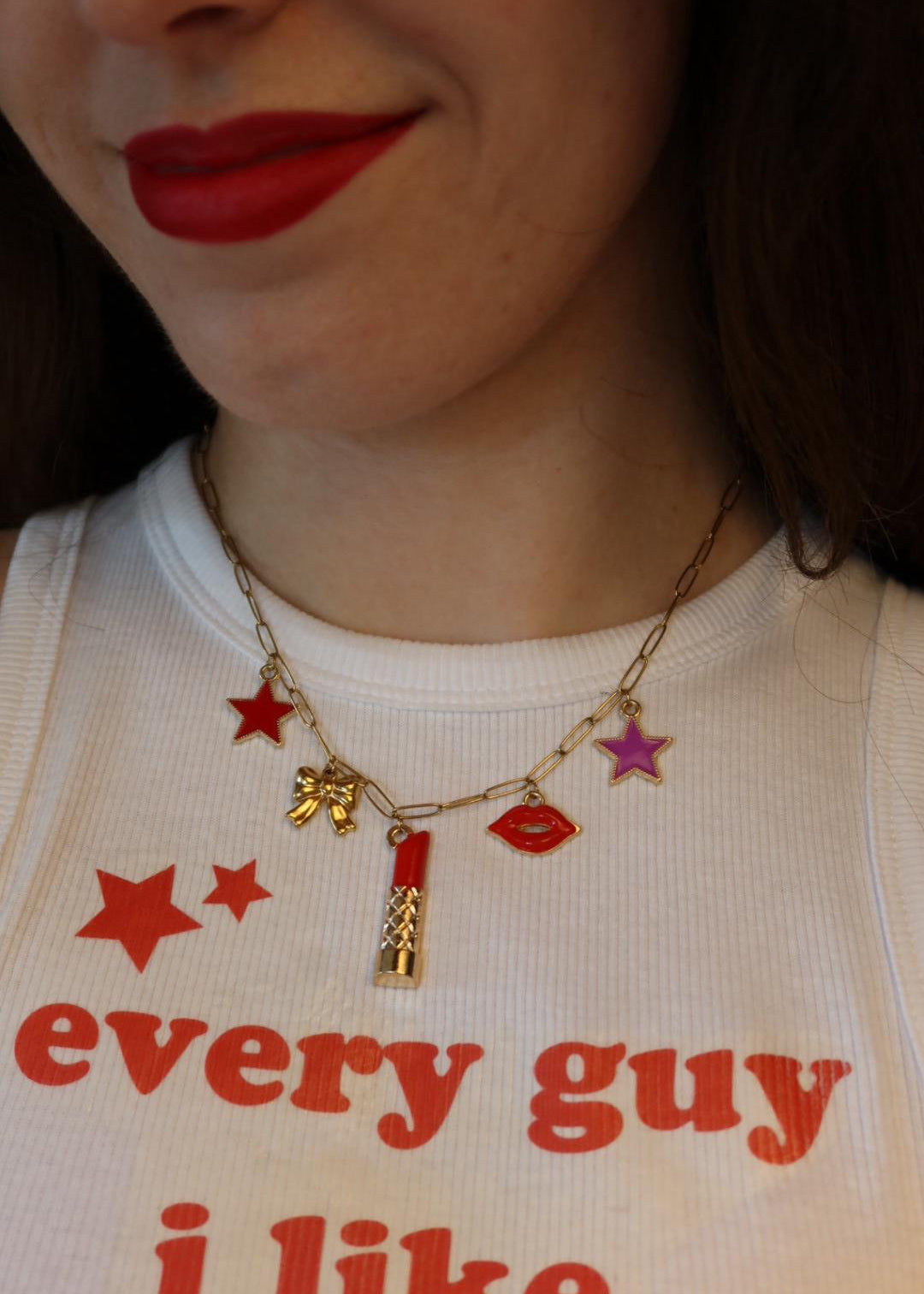 Collier à charms "Olivia"