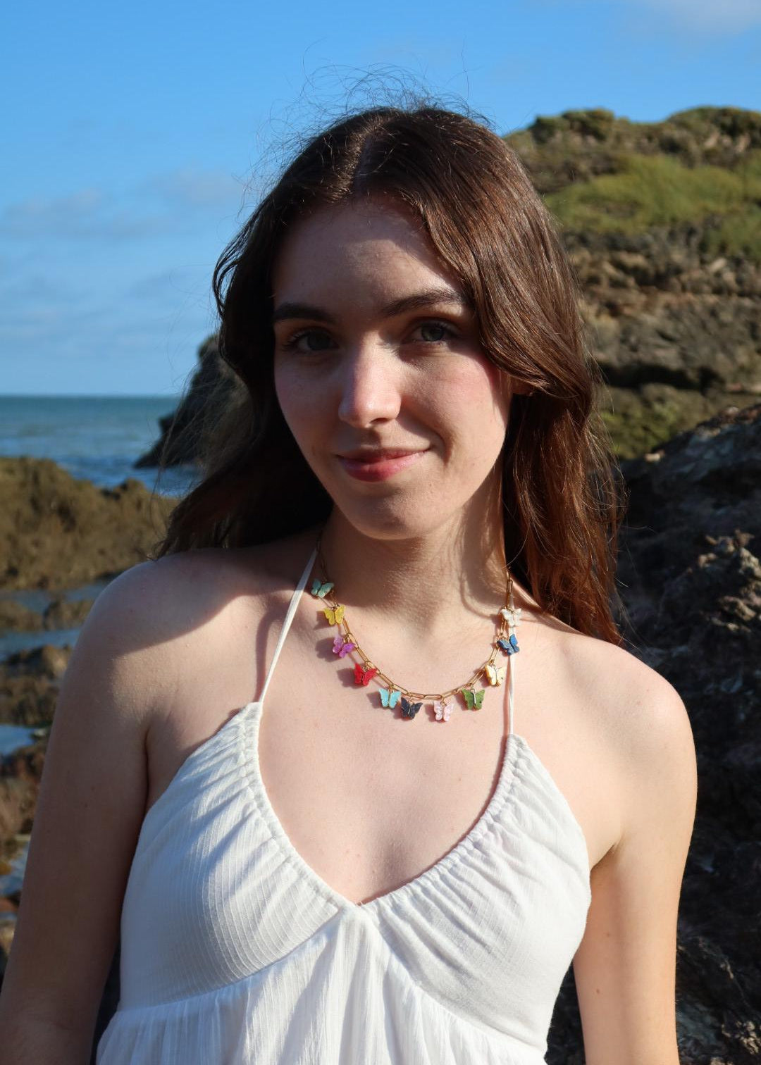 Collier à charms "Eras" (Butterflies Version) (Xoxo Jewels Version)