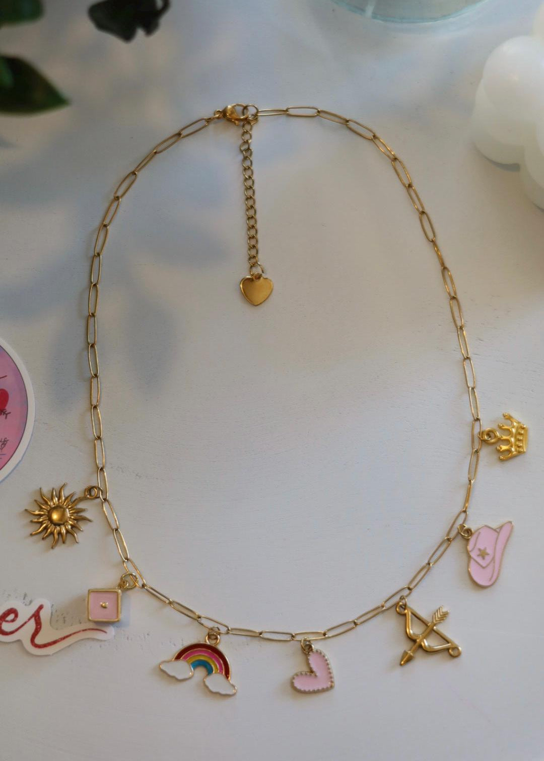 Collier à charms "Lover" (Xoxo Jewels Version)