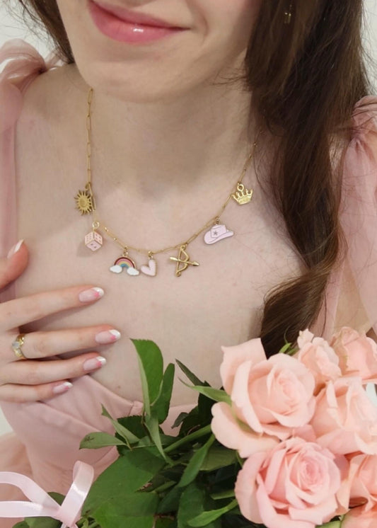 Collier à charms "Lover" (Xoxo Jewels Version)