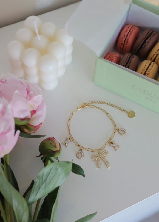 Bracelet à charms XOXO