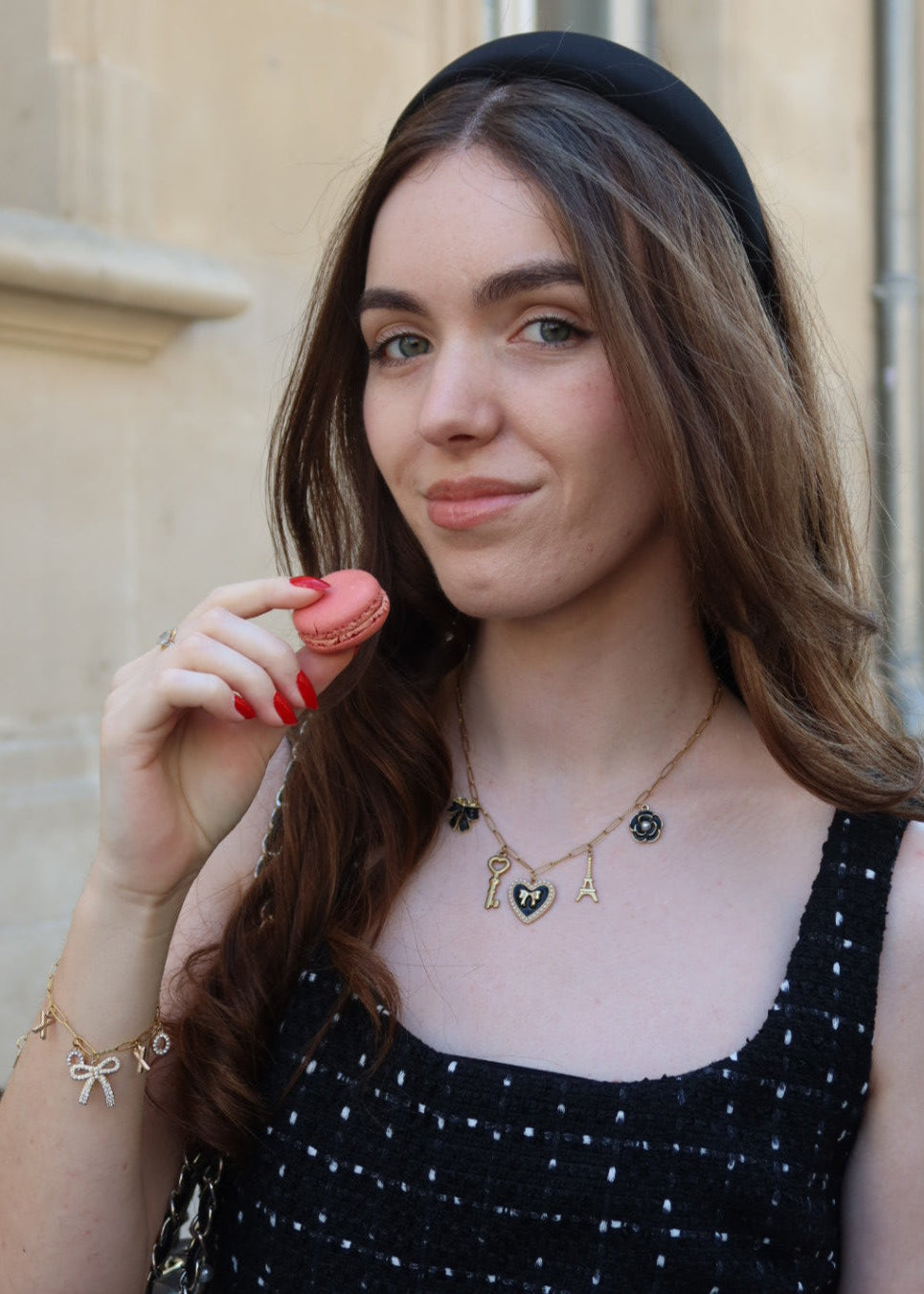 Collier doré à charms Blair