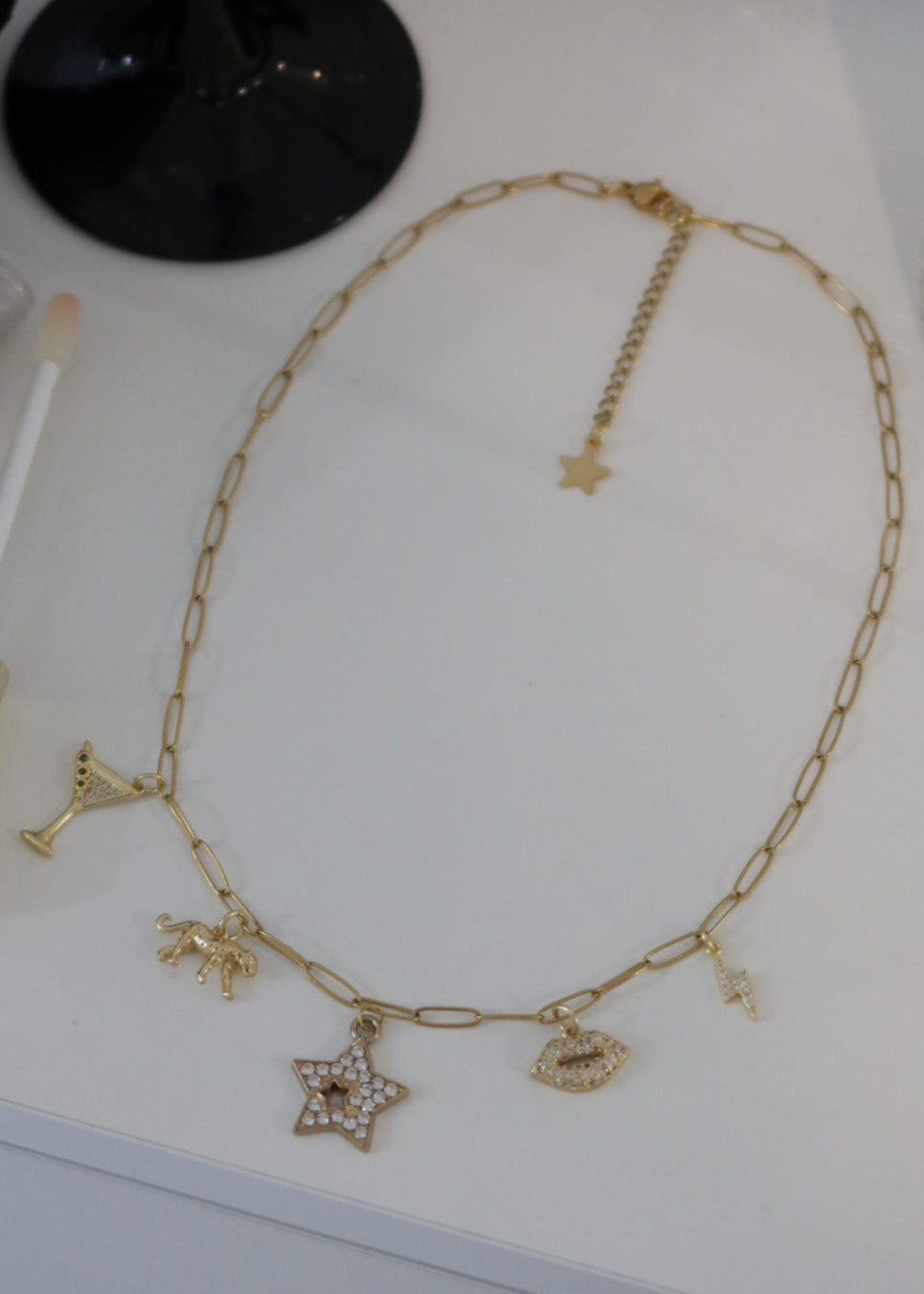 Collier à charms Serena