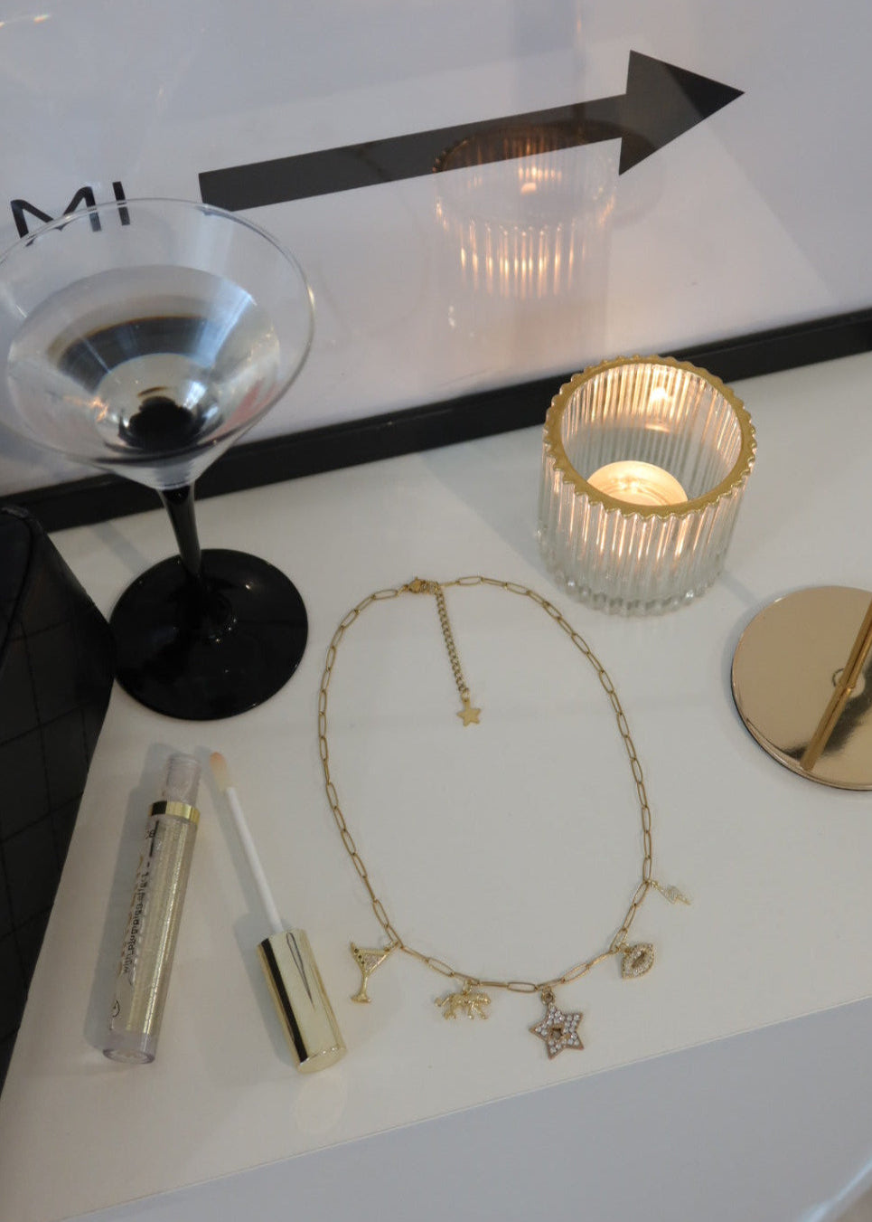 Collier à charms Serena