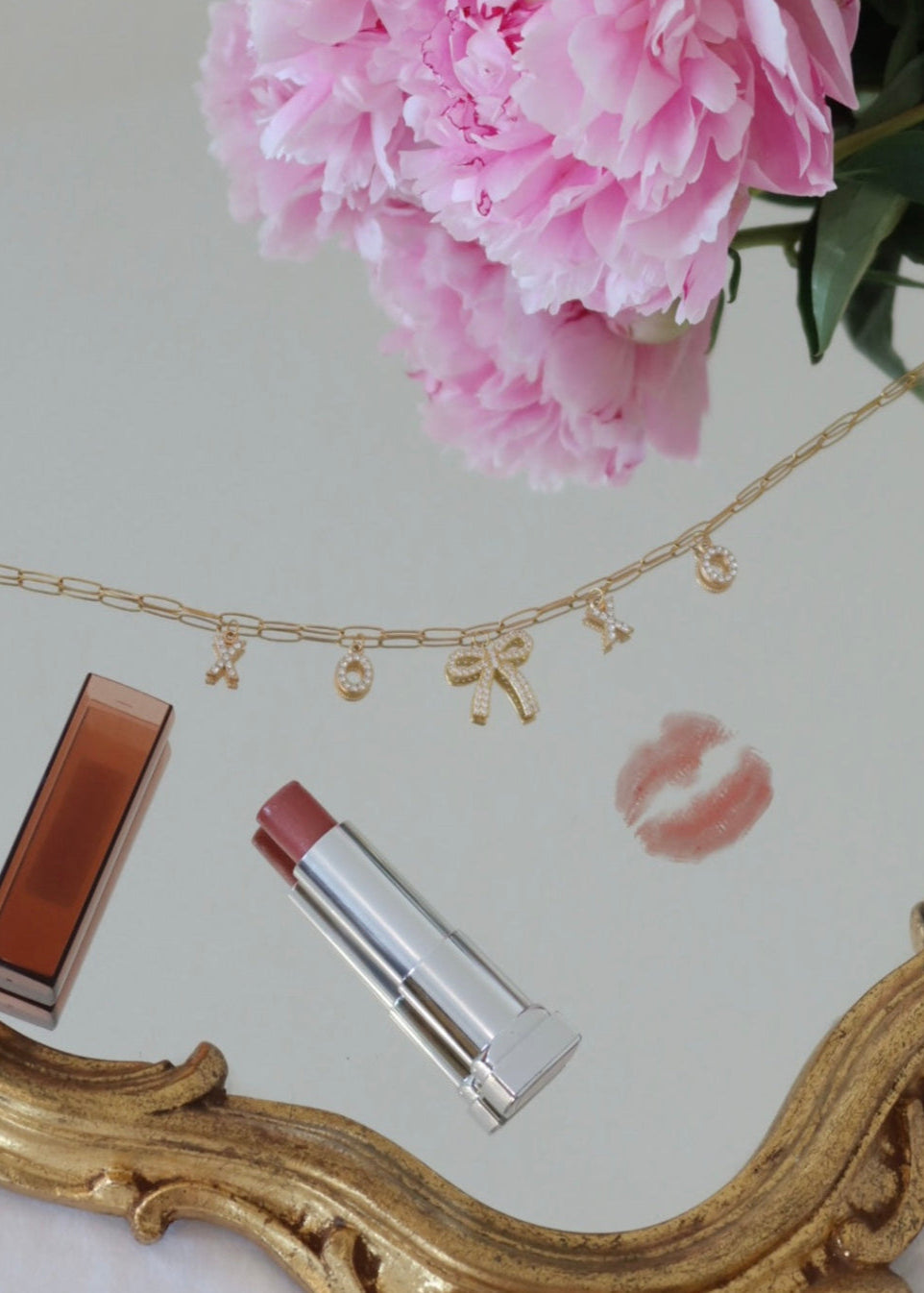 Collier à charms XOXO