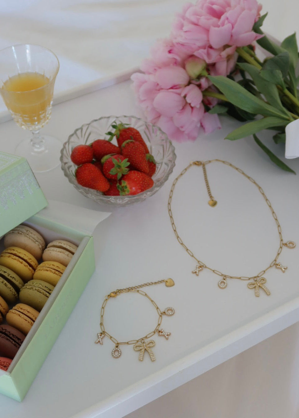 Collier à charms XOXO