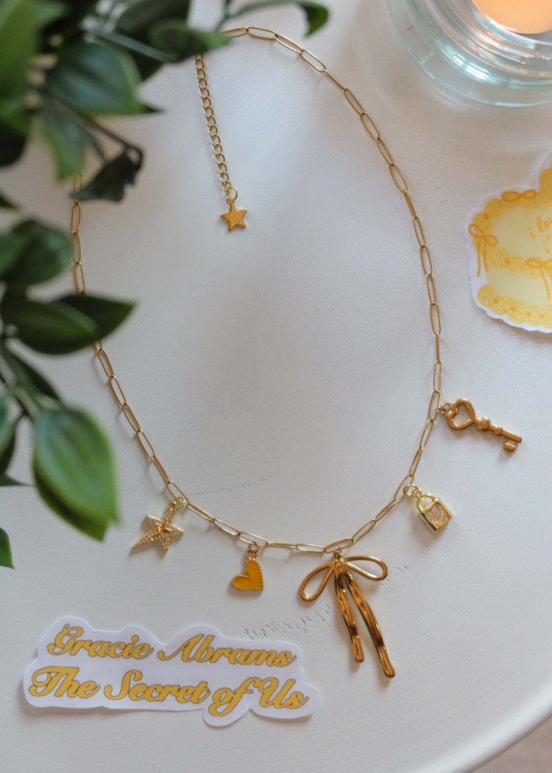 Collier à charms "Gracie"