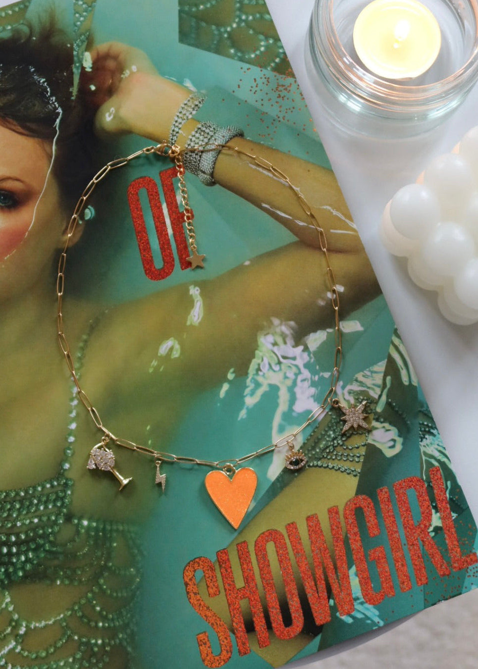 Collier à charms "Showgirl" (Xoxo Jewels Version)