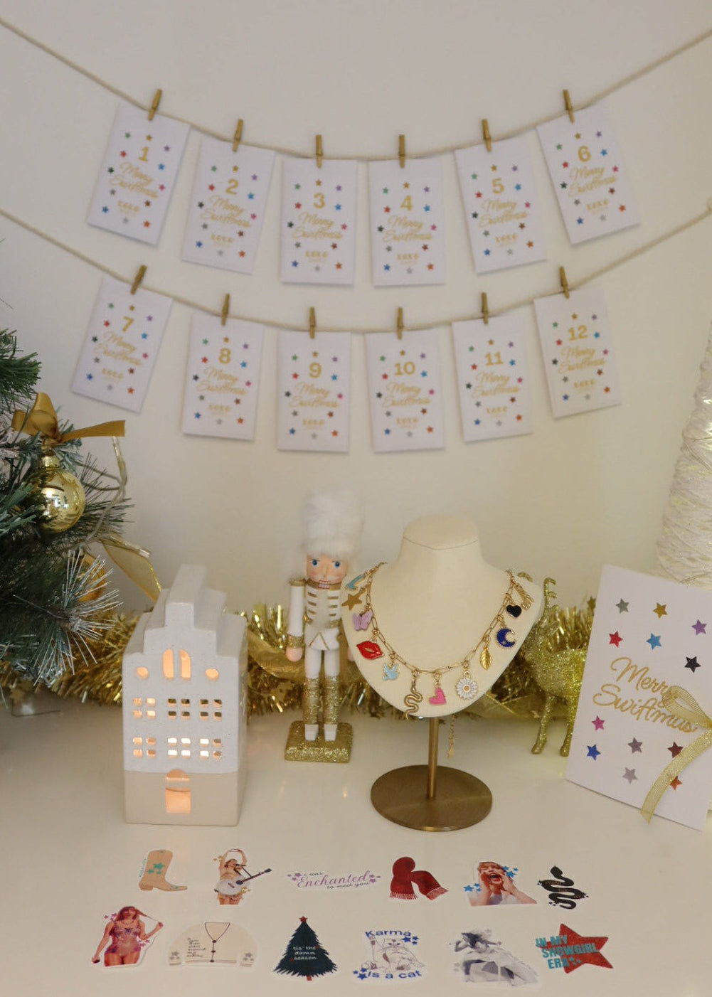 Calendrier de l’Avent "Merry Swiftmas" (Xoxo Jewels Version)