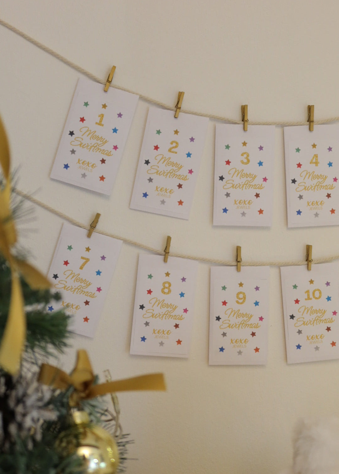 Calendrier de l’Avent "Merry Swiftmas" (Xoxo Jewels Version)