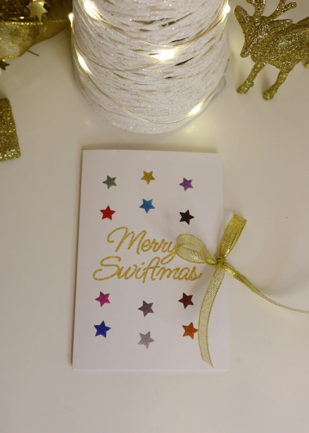 Carte de voeux "Merry Swiftmas"