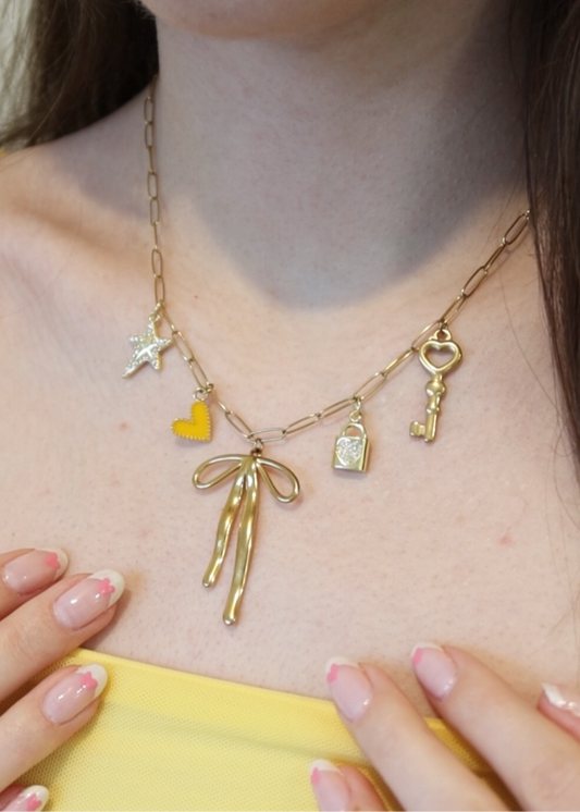 Collier à charms "Gracie"