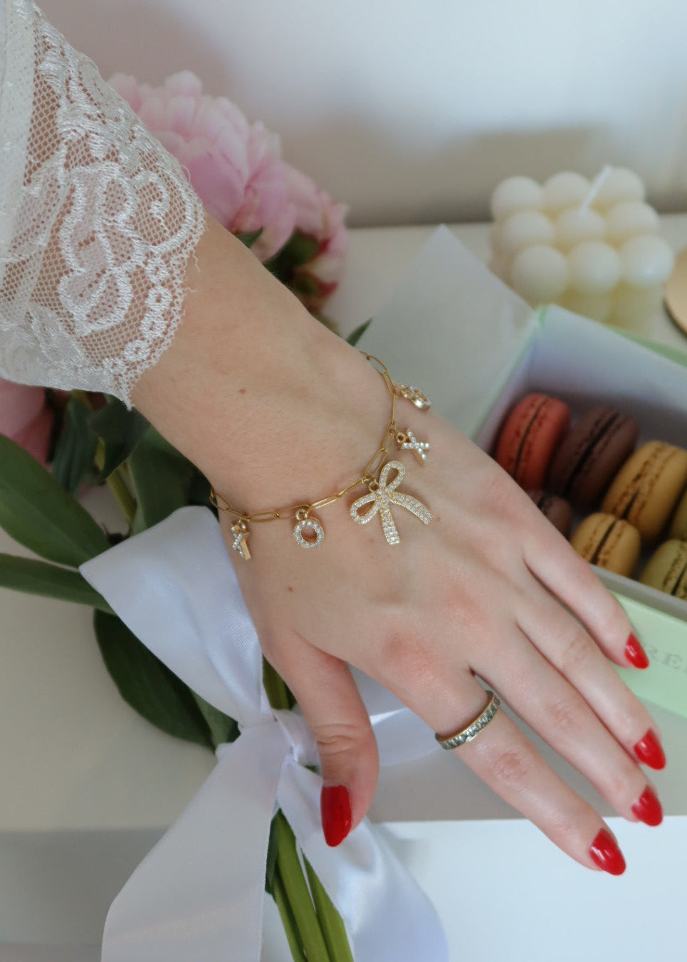 Set bijoux à charms XOXO