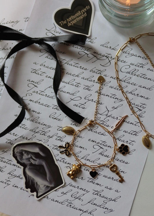 Bracelet à charms "TTPD" (Xoxo Jewels Version)