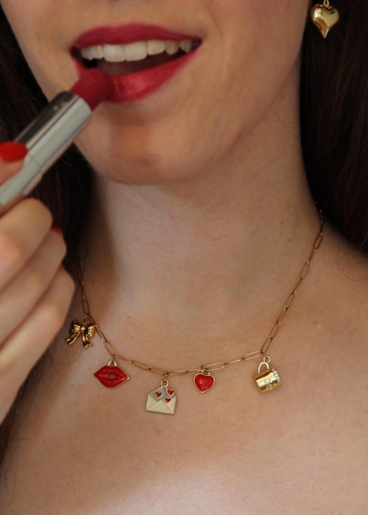 Collier à charms "Sabrina"